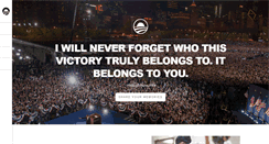 Desktop Screenshot of obama.org